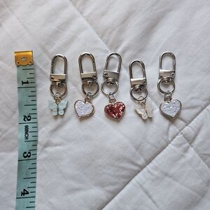 Set of Five Charms